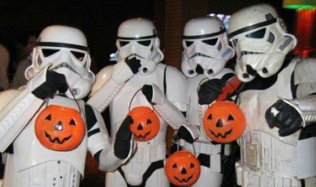 Hold en Star Wars Halloween
